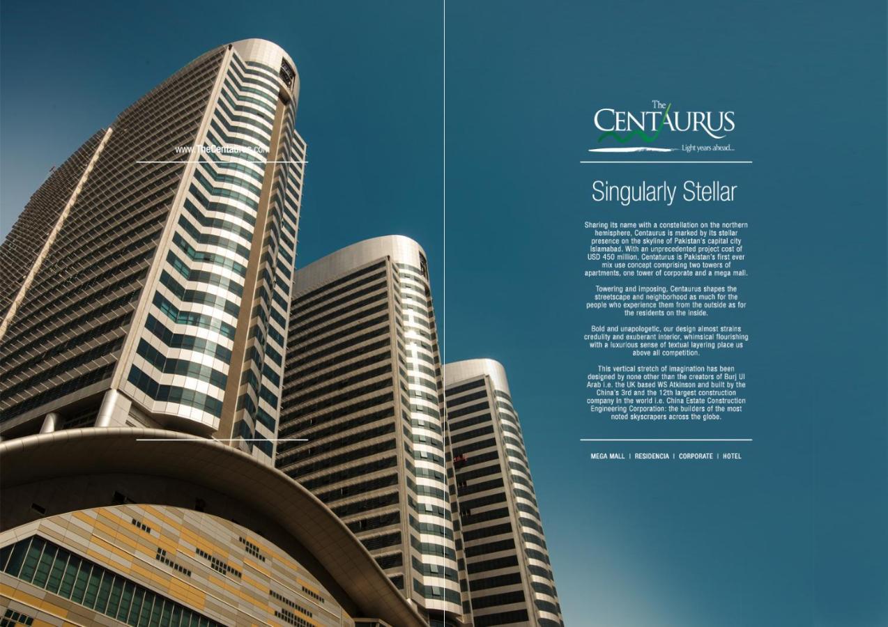 Centaurus Hotel Suites Islamabad Esterno foto